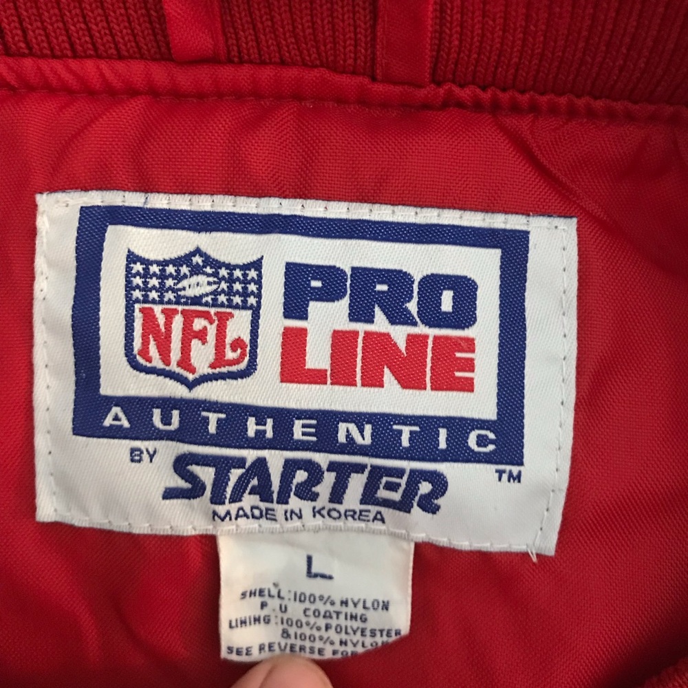 Kansas City Chiefs pro line pullover jacket large - Picture 7 of 7